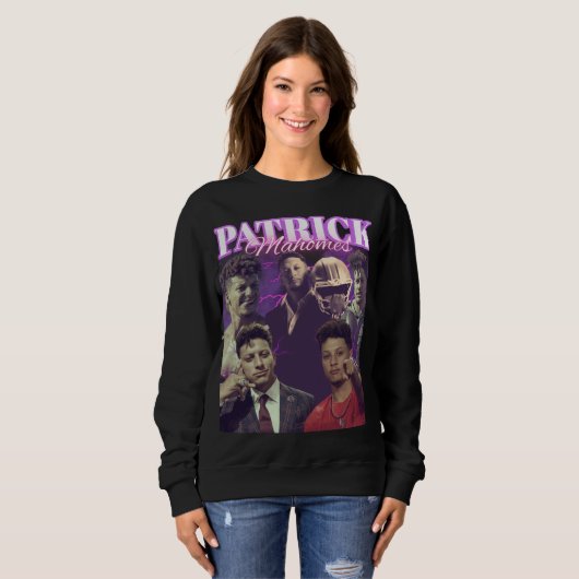 Patrick Mahomes Vintage Bootleg Fans Sweatshirt (Vorne ganz)