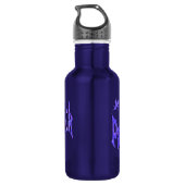 Patrick, Name, Logo Edelstahlflasche (Rückseite)