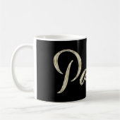 Patrick Name whitegold Tasse Teetasse Kaffeetasse (Links)