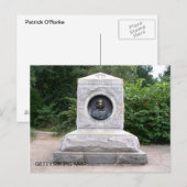 PATRICK 'PADDY' O'RORKE POSTKARTE (Vorne/Hinten)