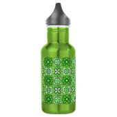 Patrick Pattern Rich Green Trinkflasche (Links)