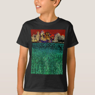 Patrick Ranch, Chico, CA (in rot und grün) T-Shirt