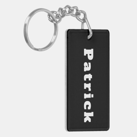 Patrick Schlüsselanhänger (Vorderseite links)