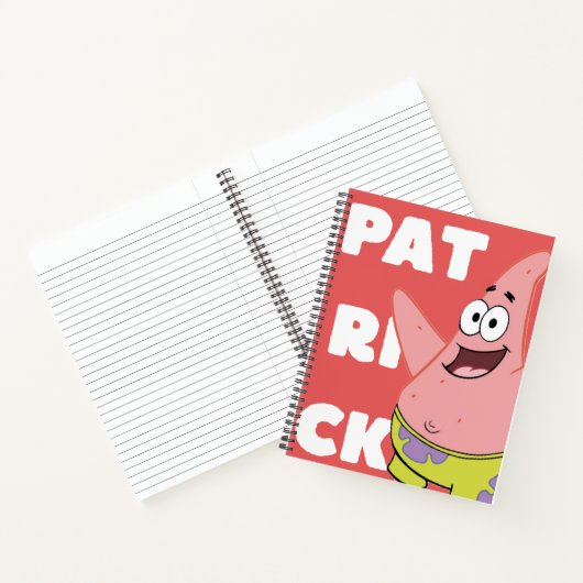 Patrick Star Inspired Notebook Notizblock (Innenseite)