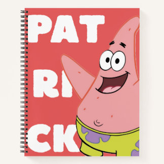 Patrick Star Inspired Notebook  Notizblock