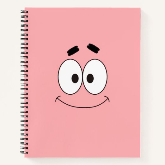 Patrick Star Inspiriert Notebook Notizblock (Vorderseite)