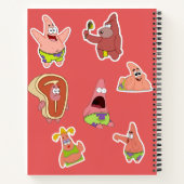 Patrick Star inspiriertes Notizbuch  (Rückseite)