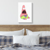 Patrick Star Leinwand (Insitu (Schlafzimmer))