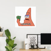 Patrick-Star-Mem Poster (Heimbüro)