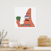 Patrick-Star-Mem Poster (Küche)
