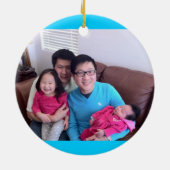 Patrick und Dominic Keramik Ornament (Hinten)