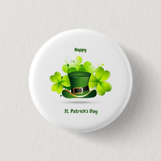 Patrick's Day Classic Button (Vorderseite)