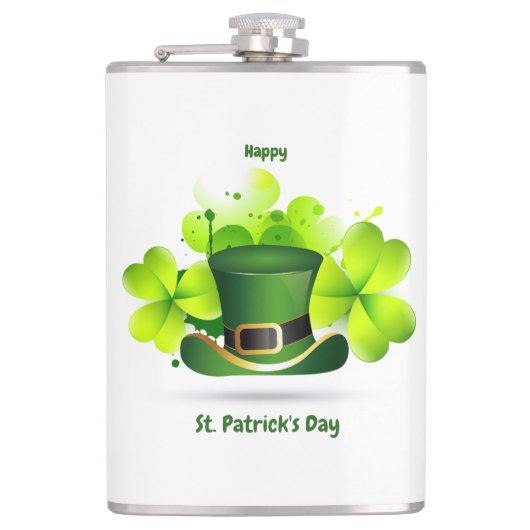 Patrick's Day Classic Flachmann (Vorderseite)