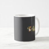 Patricks Day,funny Goose, Shamrock, Beer Gift Tee Kaffeetasse (VorderseiteRechts)