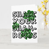 Patrick's Day Karte (Gelbe Blume)