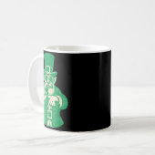 Patricks Day, Leprechauns Funny 6 Meme Gift Men, W Kaffeetasse (Vorderseite Links)