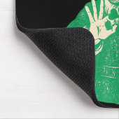 Patricks Day, Leprechauns Funny 6 Meme Gift Men, W Mousepad (Ecke)