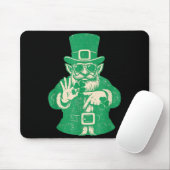 Patricks Day, Leprechauns Funny 6 Meme Gift Men, W Mousepad (Mit Mouse)