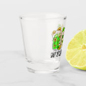 Patricks Day Spaß Schnapsglas (Links)
