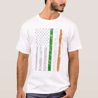 Patrick's Day USA Flagge Irisch T-Shirt