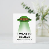 Patrick's Day, wollte ich zu glauben Postkarte (Stehend Vorderseite)