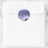 Patrick's Point Staat Park Runder Aufkleber (Tasche)