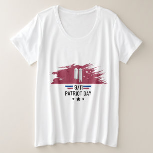 Patriot 9-11 Tag Plus Size T - Shirt