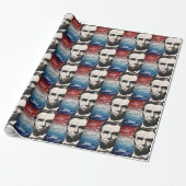 Patriot Abraham Lincoln Geschenkpapier (Ungerollt)