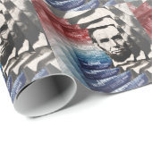 Patriot Abraham Lincoln Geschenkpapier (Rolleneckpunkt)