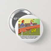 PATRIOT ACT/BANK-RAUB BUTTON (Vorne & Hinten)