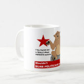 Patriot Act und CaliBear Kaffeetasse (Vorderseite Links)