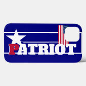 Patriot Autoaufkleber Car Magnet Case-Mate iPhone Hülle (Rückseite (Horizontal))
