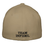 Patriot bestickte Hat Baseballkappe (Rückseite)