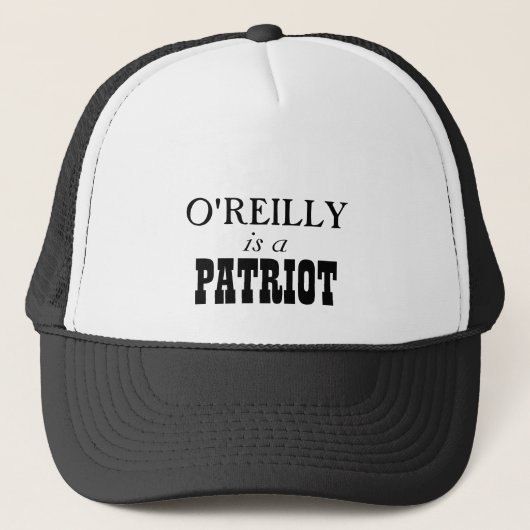 Patriot Bills O'Reilly Truckerkappe (Vorderseite)
