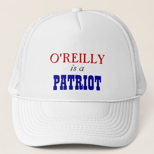 Patriot Bills O'Reilly Truckerkappe (Vorderseite)