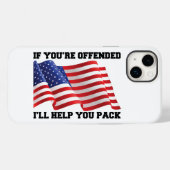 Patriot Case-Mate iPhone Hülle (Rückseite (Horizontal))