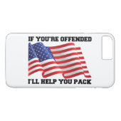 Patriot Case-Mate iPhone Hülle (Rückseite (Horizontal))