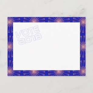 Patriot Coronas VOTE 2018 Postkarte