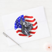 Patriot Dane Black Sticker (Umschlag)