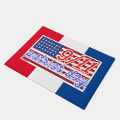 PATRIOT DAY FUßMATTE (Schrägansicht)