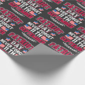 Patriot Day Vergiss nie 9 11 Geschenkpapier (Ecke)