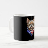 Patriot Dog Kaffeetasse (Vorderseite Links)