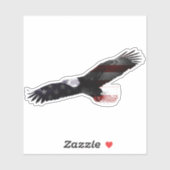 PATRIOT EAGLE AUFKLEBER (Blatt)