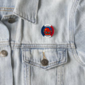 Patriot Emblem Vive la France Button (Beispiel)