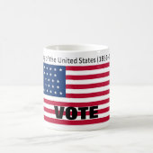 Patriot Flag Hat Serie Kaffeetasse (Mittel)
