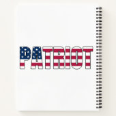 Patriot Flag Notizblock (Rückseite)