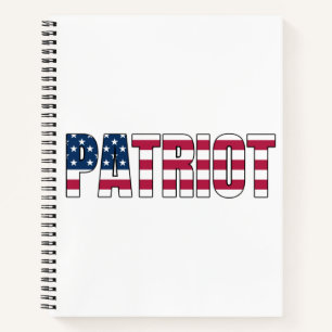Patriot Flag Notizblock