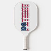 Patriot Flag Pickleball Schläger (Rückseite)