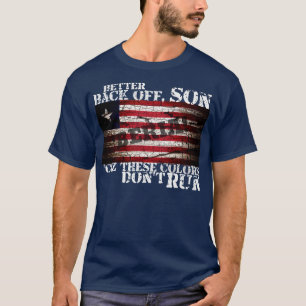 PATRIOT FLAG ROT WEISS UND BLAU T-Shirt