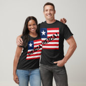 PATRIOT FLAG ROT WEISS UND BLAU T-Shirt (Unisex)